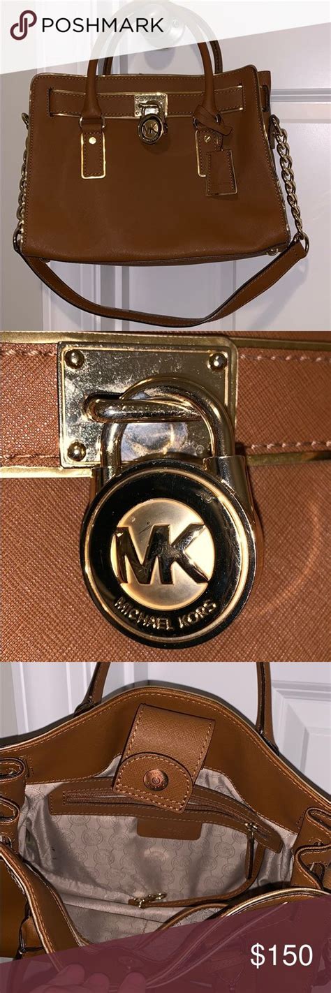 michael kors tan and white purse|michael kors see through purse.